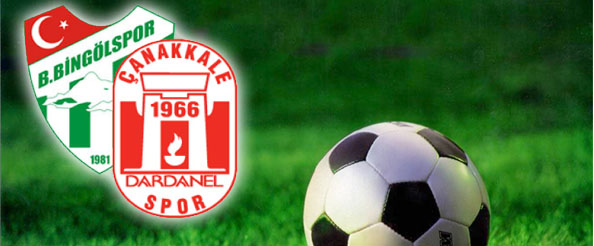 B. bingölspor dardanel`i ağırlıyor