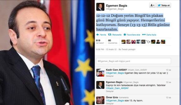 Bağış`ın bitlislileri kızdıran mesajı