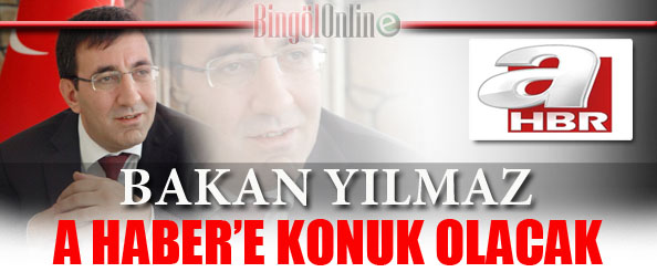Bakan yılmaz, a haber`e konuk olacak