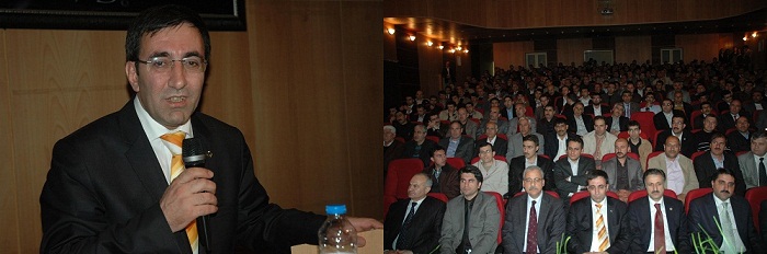 Bakan yılmaz duygulandı