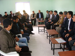 Bakan yılmaz köyleri ziyaret etti