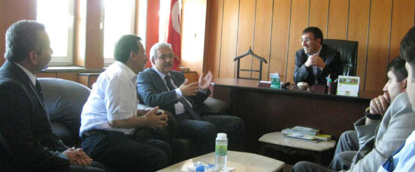 Bakan yılmaz`dan ıldız`a ziyaret