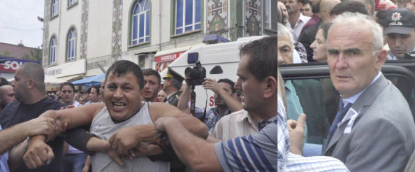 Bakana tepki, belediye başkanına yumruk!