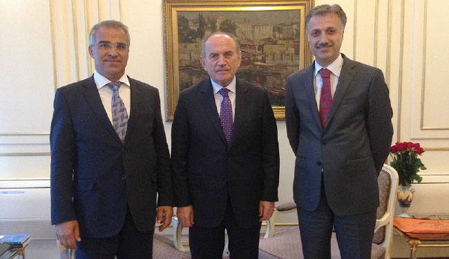 Başkan barakazi`den topbaş`a ziyaret