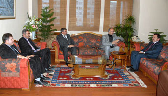 Baydaş`tan balkanlıoğlu`na ziyaret