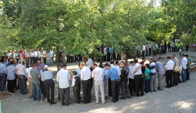 Bayramlaşma programına yoğun ilgi