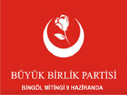 Bbp bugün miting yapacak