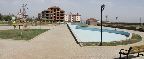 Bediüzzaman parkı`nda çalışmalar devam ediyor