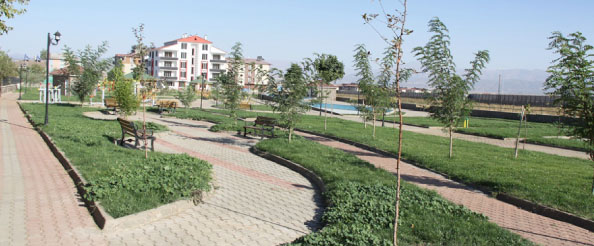 Bingöl`de 12 park hizmete hazır