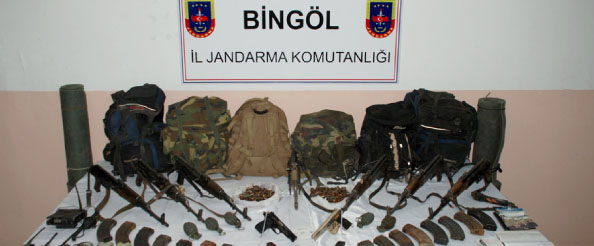 Bingöl`de 5 pkk`lı öldürüldü