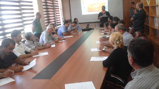 Bingöl`de `afete hazır türkiye` eğitimleri