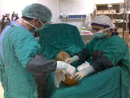 Bingöl`de ilk defa lazerle varis ameliyatı yapıldı