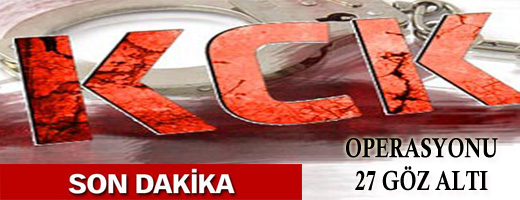 Bingöl`de kck operasyonu