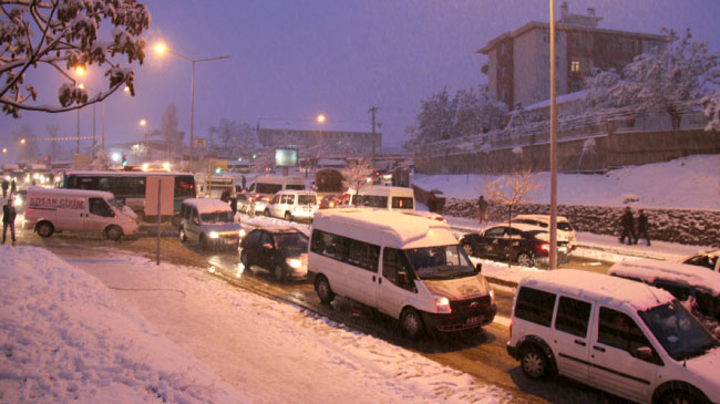 Bingöl`de sadece 6 araç eksildi