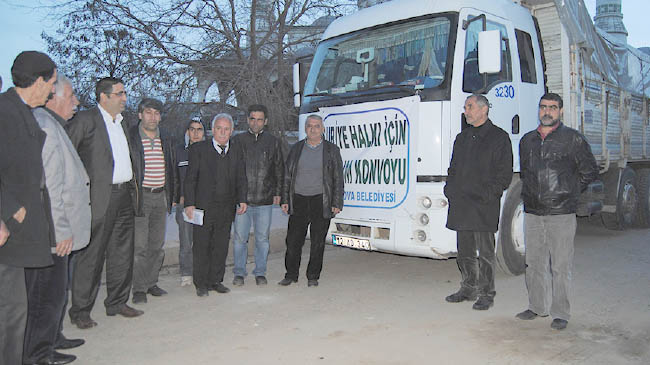 Bingöl`den rojava`ya yardım