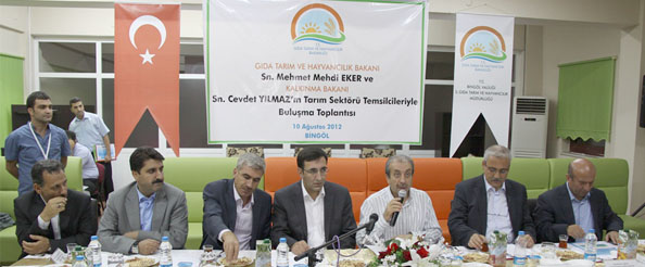 Bingöl`e, 30 tesis için 7,5 milyon tl hibe edildi