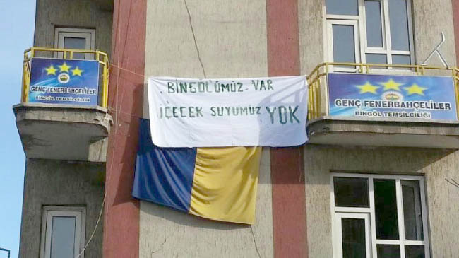 Bingöl`ümüz var içecek suyumuz yok