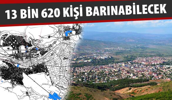 Bingöl`ün çadırkent haritası!