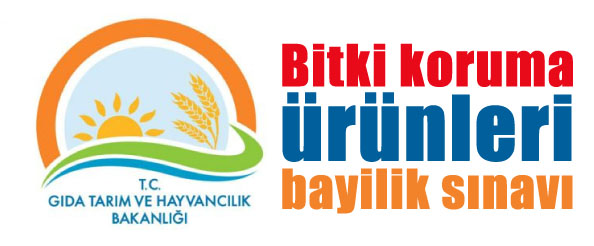 Bitki koruma ürünleri bayilik sınavı