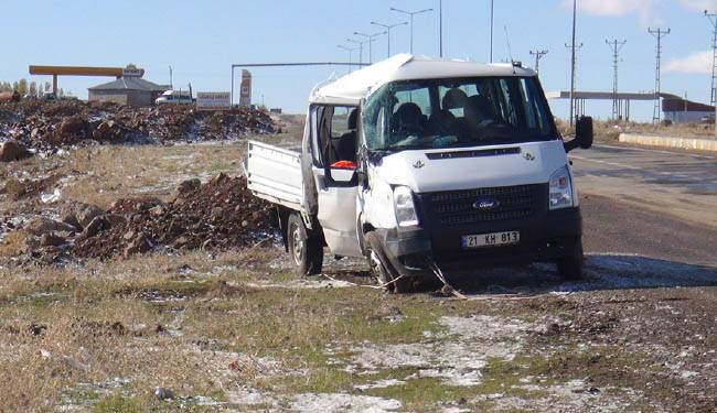 Buzlanma kazaya neden oldu