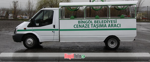 Cenaze aracı deprem bölgesine gönderildi