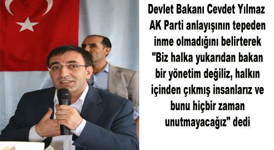 Devlet bakanı yılmaz karlıova`da