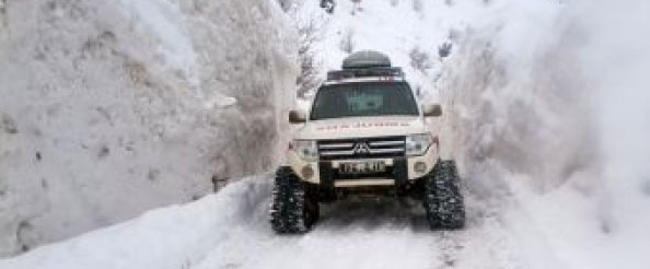 Donmak üzereyken acil 112 yetişti