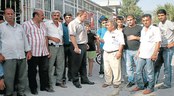 Dörtyol`da gerilim azaldı