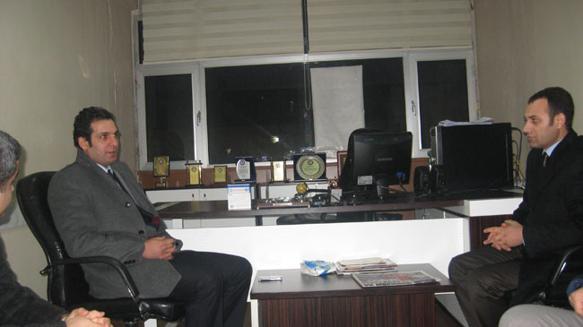 Dr. demir`den sağlık-sen`e ziyaret