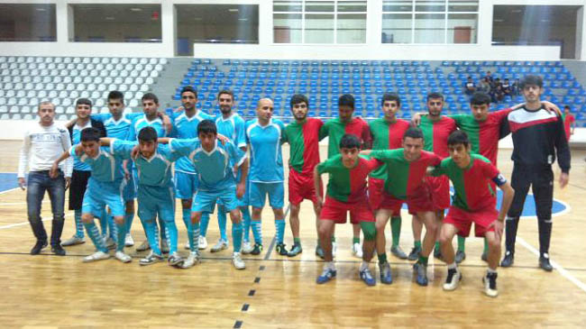 Futsal şampiyonu bahçeli gençlik