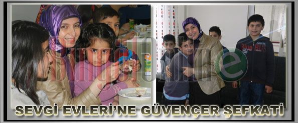 Güvençer`den sevgi şefkati