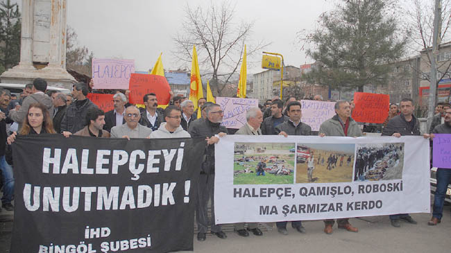 Halepçe katliamı kınandı