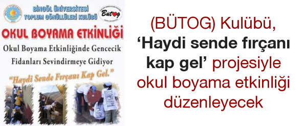 Haydi, sende fırçanı kap gel