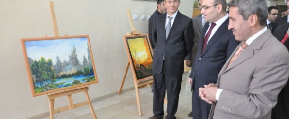 Hükümlülerden göz kamaştıran eserler