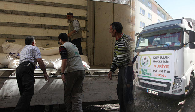 Ihh`dan savaş mağdurlarına yardım