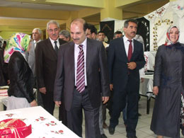 Ilıcalarda göz nuru eserler sergilendi