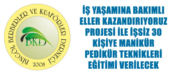 Iş yaşamına bakımlı eller kazandırıyoruz