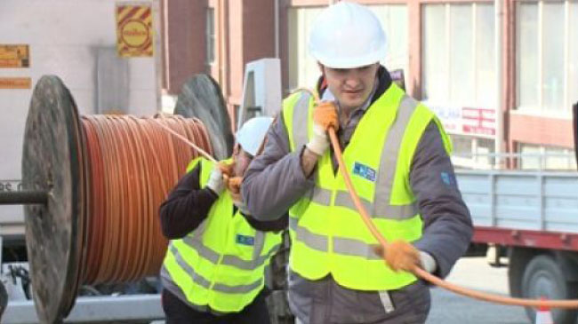 Kablo hırsızları şimdi yandı!