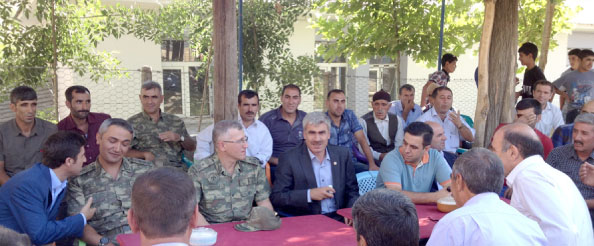 Kalan ailesine bayram ziyareti