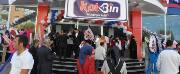 KALBİN A.V.M. HİZMETE GİRDİ