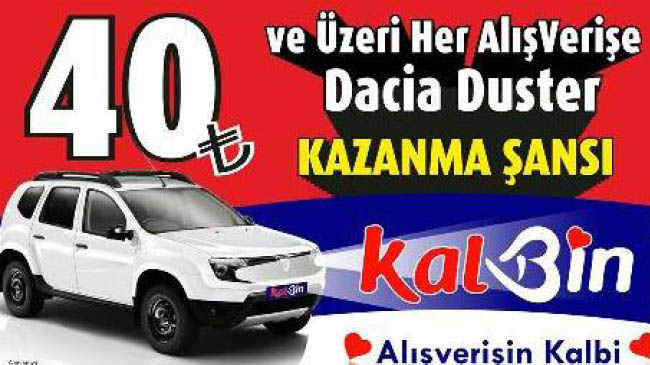 Kalbin ve kaltem`den `dacia duester` şansı