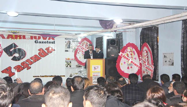 Karlıova gazetesi 5 yaşında