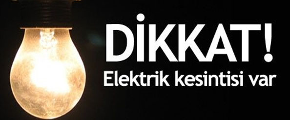 Karlıova`da elektrik kesintisi uygulanacak