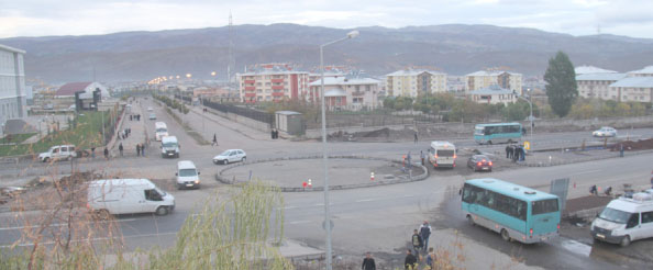 Kavşağa yeni düzenleme