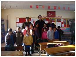 Kaymakamdan köylere ziyaret