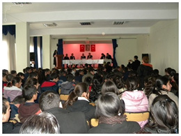 Kaymakamdan öğrencilere nasihat