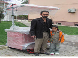 Kaymakamlıktan yoksullara yardım eli