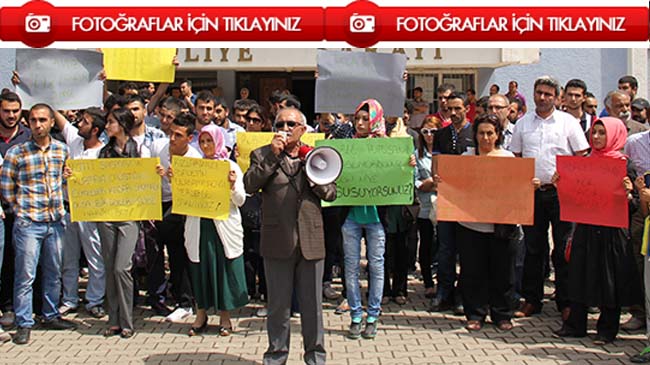 Mahkeme kararı protesto edildi