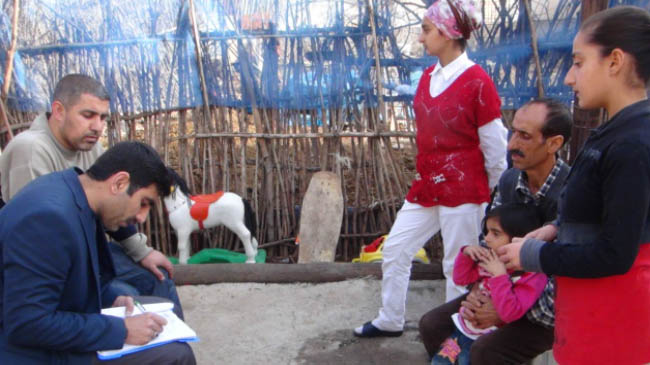 Merhamet eli kına ailesine ulaştı