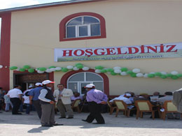 Mezracık köy evi`nin açılışı yapıldı